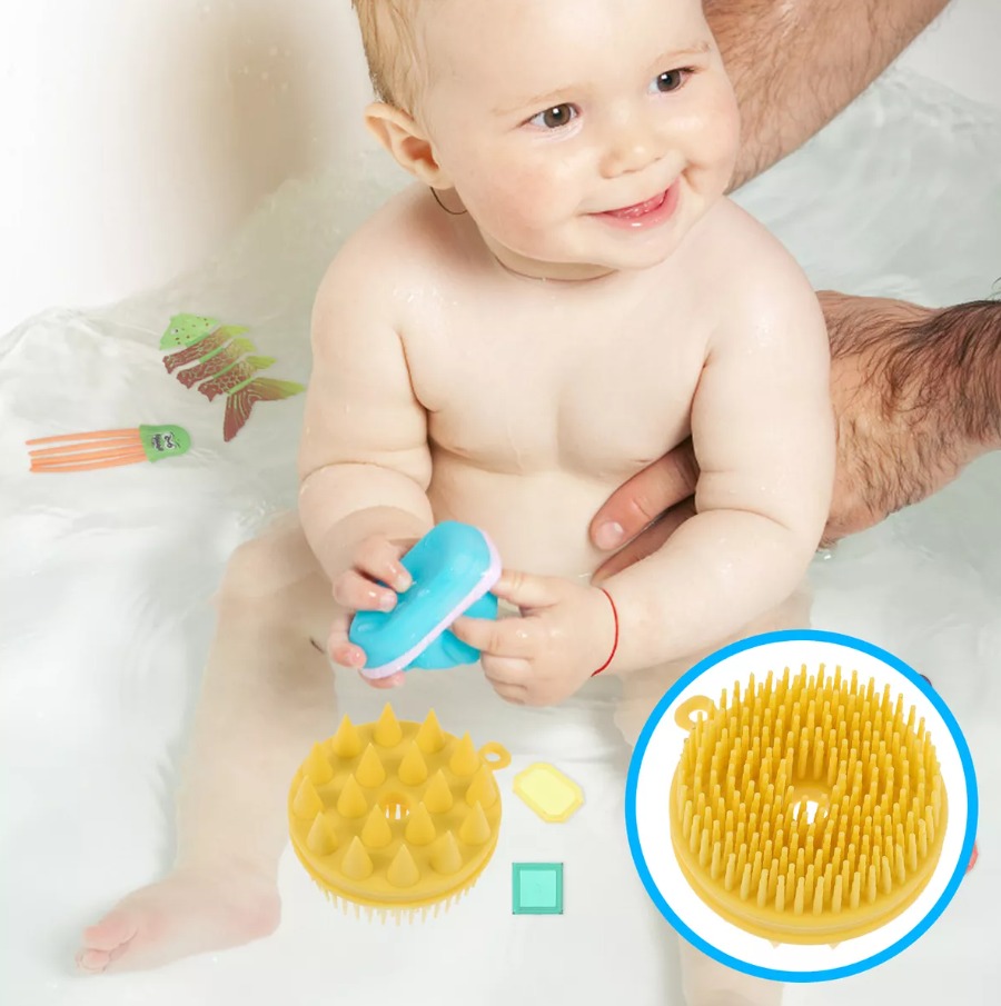 Miniatura 2 de Cepillo de baño silicona bebé